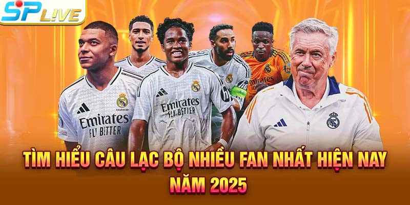 Danh sách những câu lạc bộ nhiều người hâm mộ nhất thế giới năm 2025