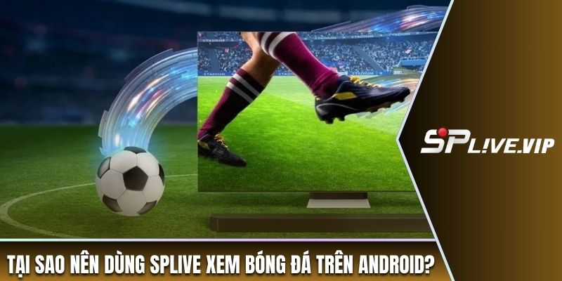 Tại sao nên dùng SPLIVE xem bóng đá trên Android?