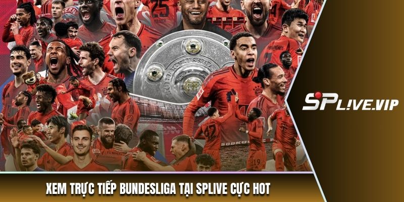 Xem trực tiếp bundesliga tại SPLIVE cực hot